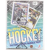 1990/91 Topps Hockey Wax Box (BBCE) (FASC) (Reed Buy)