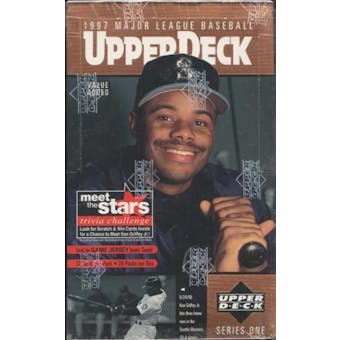1997 Upper Deck Series 1 Baseball Retail Box