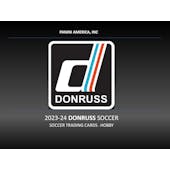2023/24 Panini Donruss Soccer Hobby 12-Box Case (Presell)