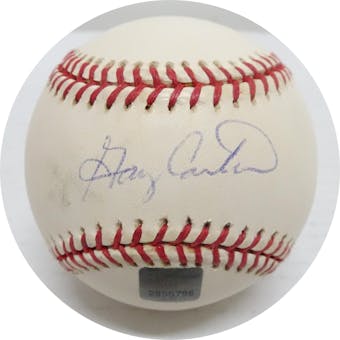 Gary Carter Autographed OML Selig Baseball w/insc Topps Archives 2955796 (Reed Buy)