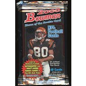 2000 Bowman Football Hobby Pack (Reed Buy)