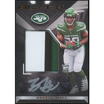 2022 Panini Black Rookie Patch Autographs Copper #207 Breece Hall #/50 (Reed Buy)