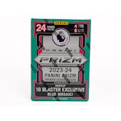 2023/24 Panini Prizm Premier League EPL Soccer 6-Pack Hobby Blaster Box (Blue Mosaic Prizms!)