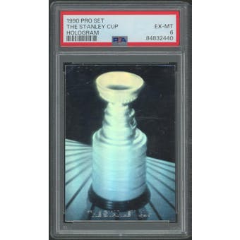 1990/91 Pro Set Hockey Stanley Cup Hologram #2030/5000 PSA 6 (EX-MT)