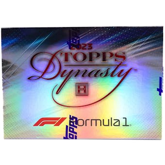 2023 Topps Dynasty F1 Formula 1 Hobby Box