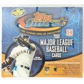 2001 Topps Finest Baseball Hobby Box (Reed Buy)