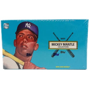 2021 Topps X Mickey Mantle Collection Baseball Box