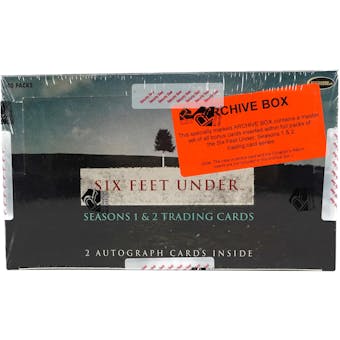Six Feet Under Season 1 & 2 Archive Box (Rittenhouse 2004)