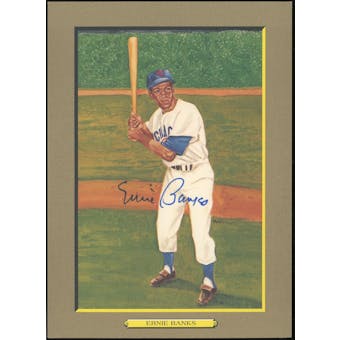 Ernie Banks Autographed Perez-Steele Great Moments JSA AR95042 (Reed Buy)