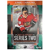2023/24 Upper Deck Series 2 Hockey Mega Box (1994/95 Rookie Die-Cut Bonus Pack!)