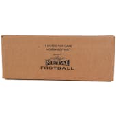 2024 Leaf Metal Football Hobby 12-Box Case