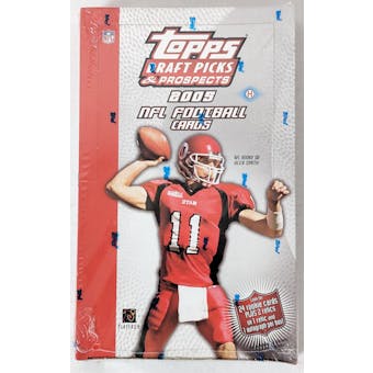 2005 Topps Draft Picks and Prospects Football Hobby Box (Reed Buy)