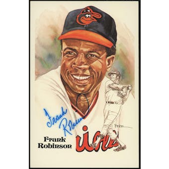 Frank Robinson Autographed Perez-Steele Postcard JSA AR94980 (Reed Buy)