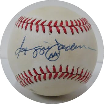 Reggie Jackson Autographed AL Brown Baseball JSA AR95022 (Reed Buy)