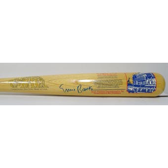 Ernie Banks Autographed Cooperstown Stadium Series Wrigley Field Bat JSA AR95130 (Reed Buy)