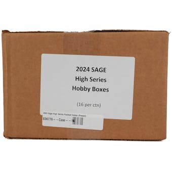 2024 Sage High Series Football Hobby 16-Box Case