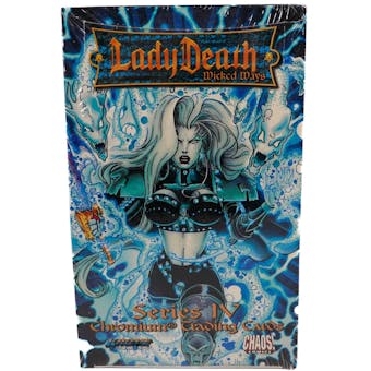 Lady Death Series 4 Trading Card Box (1997 Krome Productions)