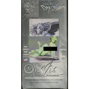 Olivia In OmniChrome Trading Card Box (1996 Comic Images)