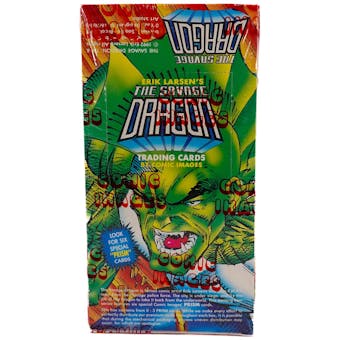 The Savage Dragon Trading Card Hobby Box (1992 Comic Images)