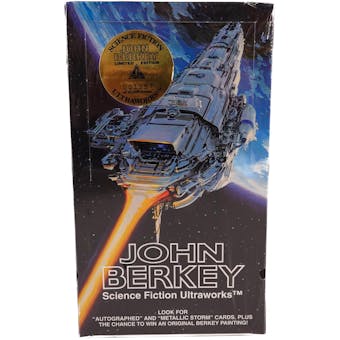 John Berkey Science Fiction Ultraworks Trading Card Box (1994 FPG Cards)