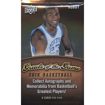 2009/10 Upper Deck Greats Of The Game Basketball Hobby Pack