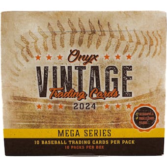 2024 Onyx Vintage Mega Series Baseball Hobby Box