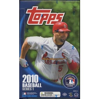2010 Topps Series 1 Baseball Hobby Box