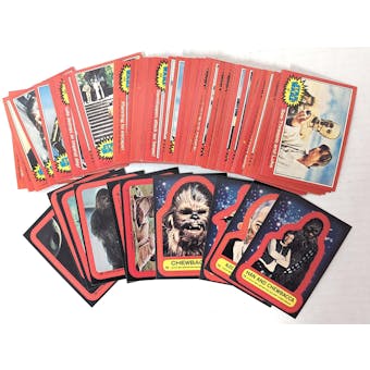 1977 Topps Star Wars Series 2 (Red) Complete Set w/ Stickers (NM) (Reed Buy)