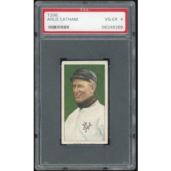 T206 Old Mill Arlie Latham PSA 4 *8368 (Reed Buy)