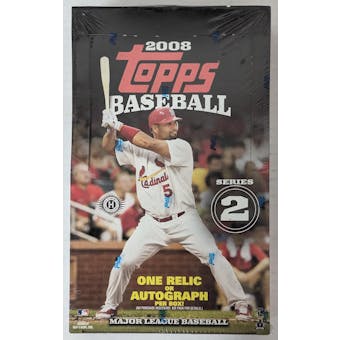 2008 Topps Series 2 Baseball Hobby Box (Reed Buy)