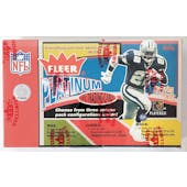 2003 Fleer Platinum Football Hobby Box (Reed Buy)