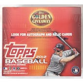 2012 Topps Update Series Baseball 24-Pack Retail Box (Reed Buy)