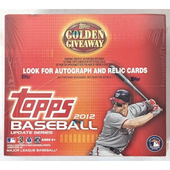 2012 Topps Update Series Baseball 24-Pack Retail Box (Reed Buy)