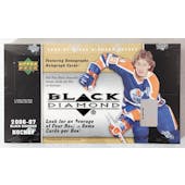2006/07 Upper Deck Black Diamond Hockey Hobby Box (Reed Buy)