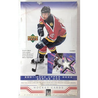 2001/02 Upper Deck Series 1 Hockey Hobby Box (Reed Buy)