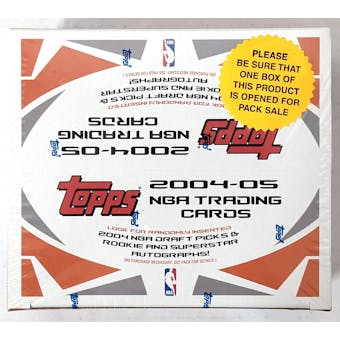 2004/05 Topps Basketball 24-Pack Retail Box (Reed Buy)