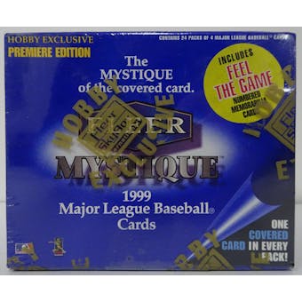 1999 Fleer Mystique Baseball Hobby Box (Reed Buy)