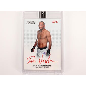 2022 Panini Instant Access UFC On-Card Autograph 1-of-1 - Dan Henderson