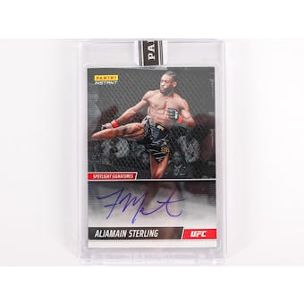 2022 Panini Instant UFC Spotlight Signatures On-Card Autograph 1-of-1 - Aljamain Sterling