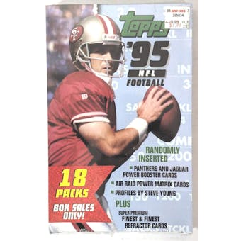 1995 Topps Football 18-Pack Retail Box (Reed Buy)