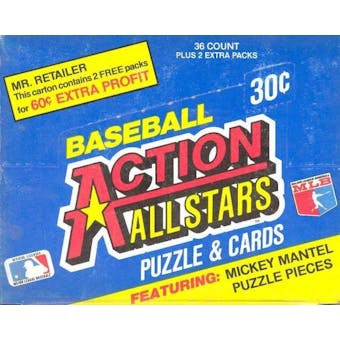 1983 Donruss Baseball Action All-Stars Wax Box