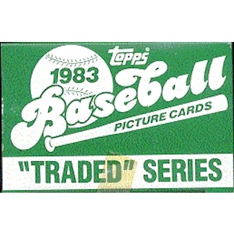 1983 Topps Traded & Rookies Baseball Factory Set