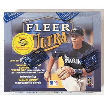 2000 Fleer Ultra Baseball Retail Box (Reed Buy)