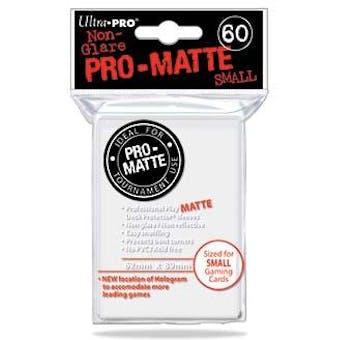 Ultra Pro Yu-Gi-Oh! Size Pro-Matte White Deck Protectors (60 count pack)