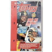 2002 Topps Football Jumbo Box (Damaged) (Reed Buy)