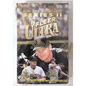 1996 Fleer Ultra Series 2 Baseball Hobby Box (Torn Cello) (Reed Buy)