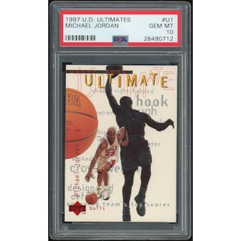1997/98 Upper Deck Ultimates #U1 Michael Jordan PSA 10 *0712 (Reed Buy)