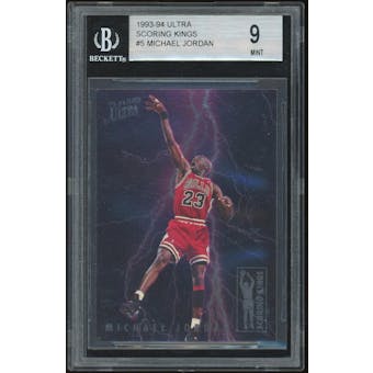1993/94 Ultra Scoring Kings #5 Michael Jordan BGS 9 (9.5,8.5,9,9) *4357 (Reed Buy)