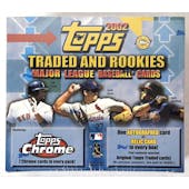2002 Topps Traded & Rookies Baseball Jumbo Box (Reed Buy)