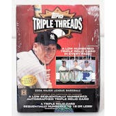 2006 Topps Triple Threads Baseball Hobby Box (Reed Buy)